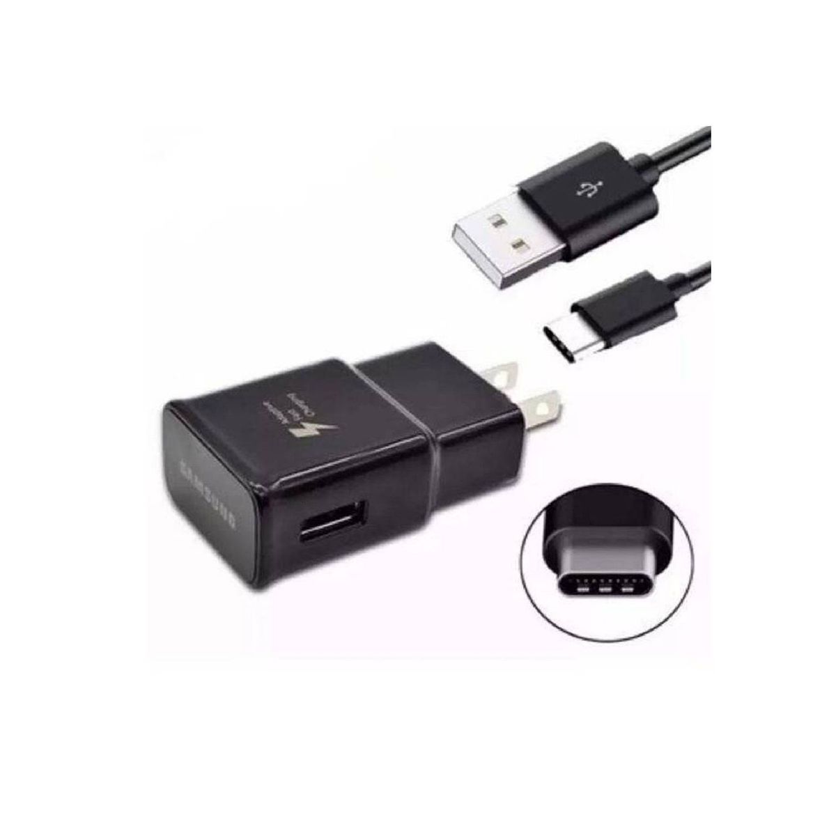 OTTOWARE - CARGADOR SAMSUNG PARA S8S9 CON CABLE C