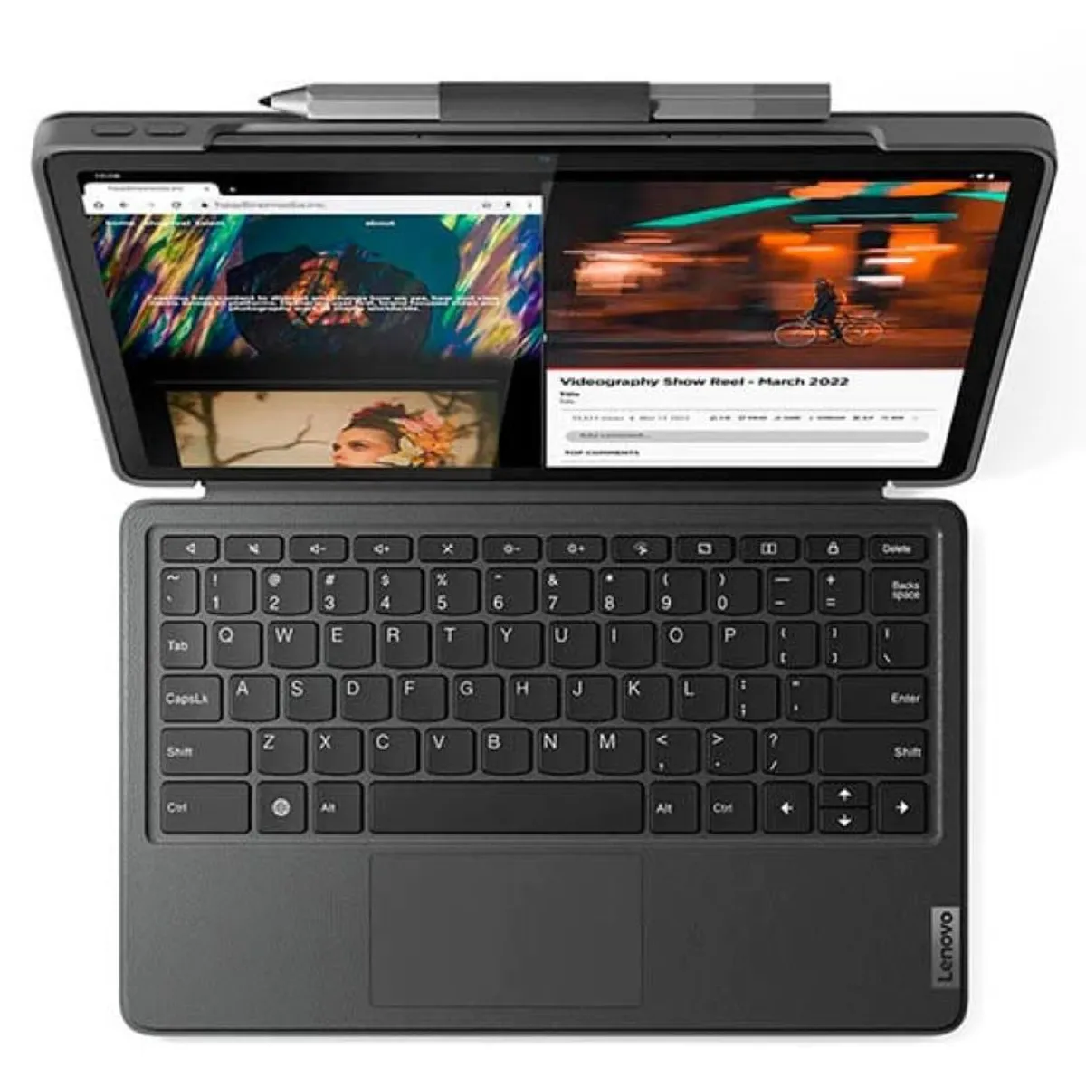 LENOVO - Tablet Lenovo Tab P11 TB350XU 11.5” 2K 4G LTE 6GB 128GB Lapiz Pen 2 (2023) y teclado, Android 12