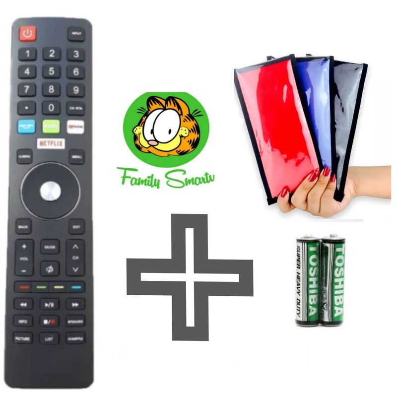 UNIVERSAL - Control Remo Para Tv Smart Bgh B3219k5i  Funda