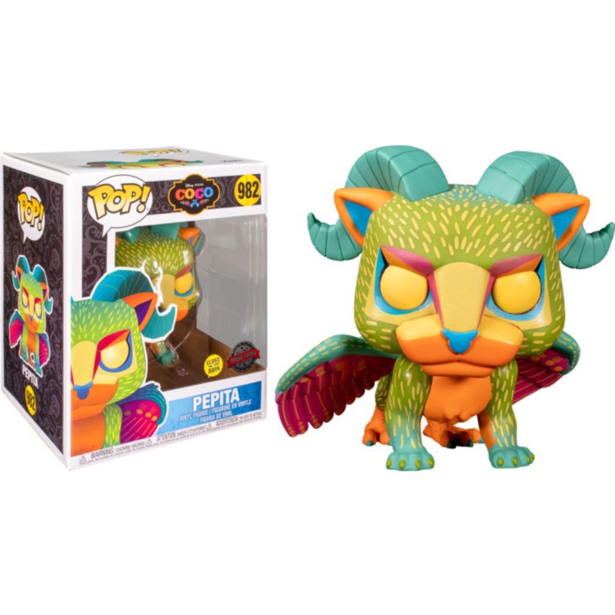 FUNKO - Funko Pop Pepita alebrije Imelda - Disney Coco Brilla Glows