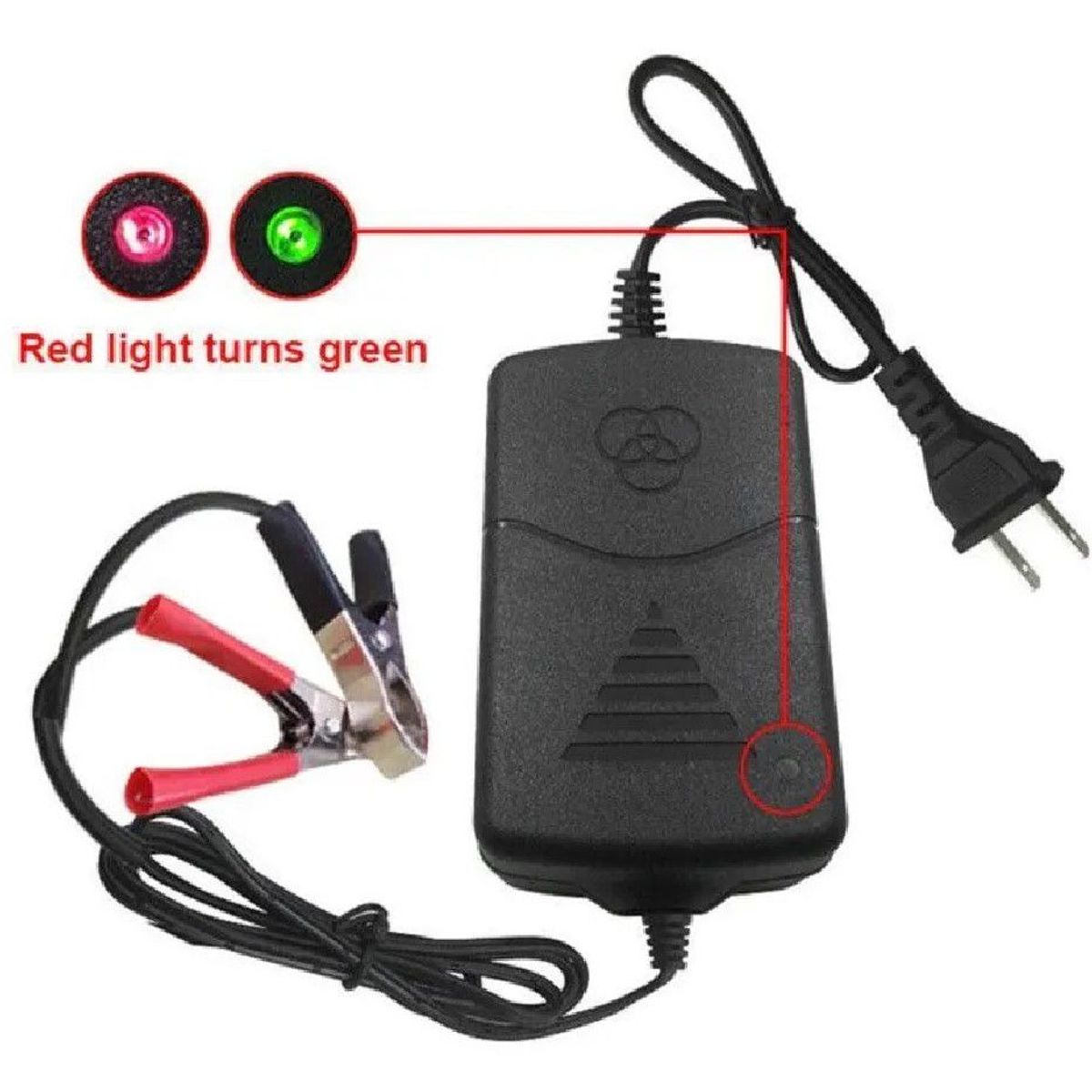 GENERICO - Cargador batería para carro auto moto cuatrimotos - Hosal