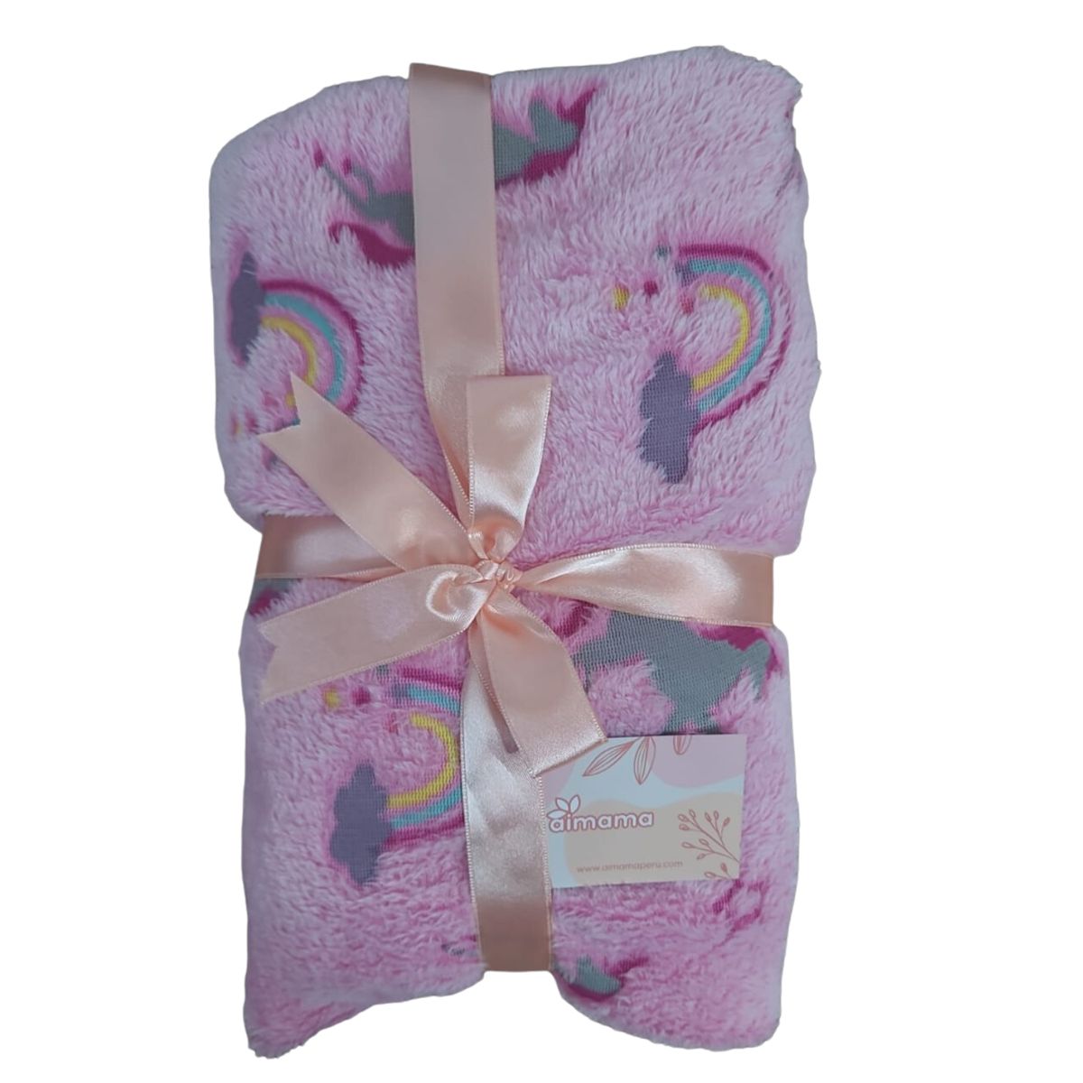 AIMAMA - Manta Luminosa Rosado AIMAMA Diseño Arco Iris