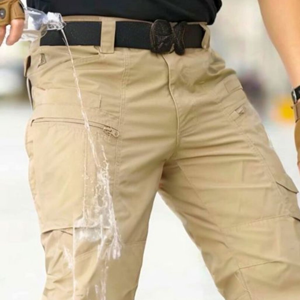 GENERICO - Pantalón Cargo S9 SArchon Negro