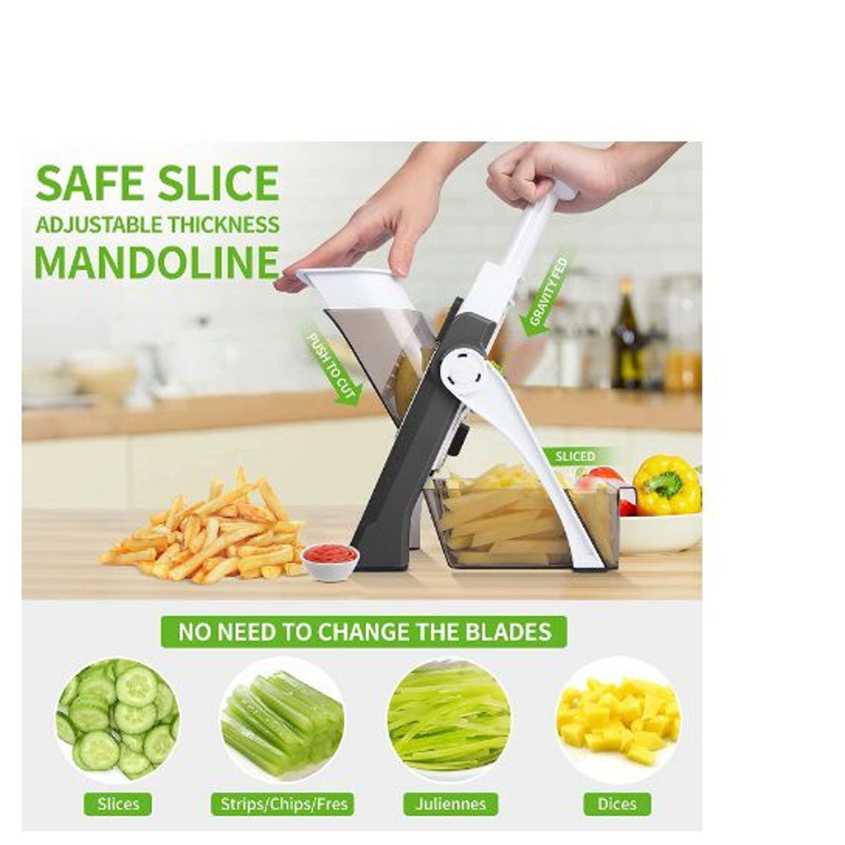 GENERICO - REBANADOR DE VERDURAS PAPAS Y OTROS