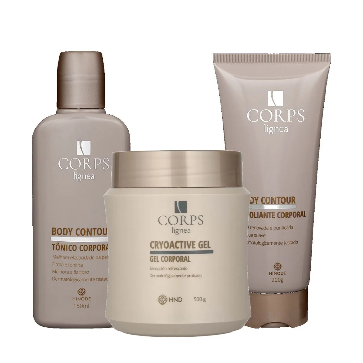 GENERICO - Corps Lignea Gel Reductor de Medidas con Tónico y Exfoliante Corporal