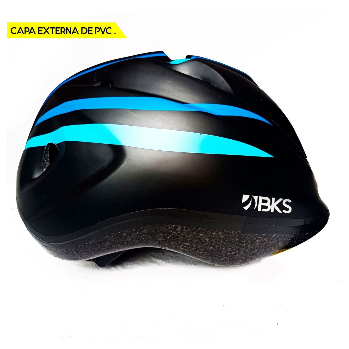 BKS - Kit Ciclismo Protección Niño Casco Rodillera Codera Talla S