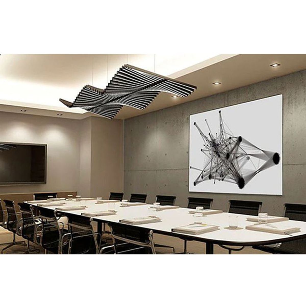 GENERICO - Lampara luminaria techo Greta - vintage led sala