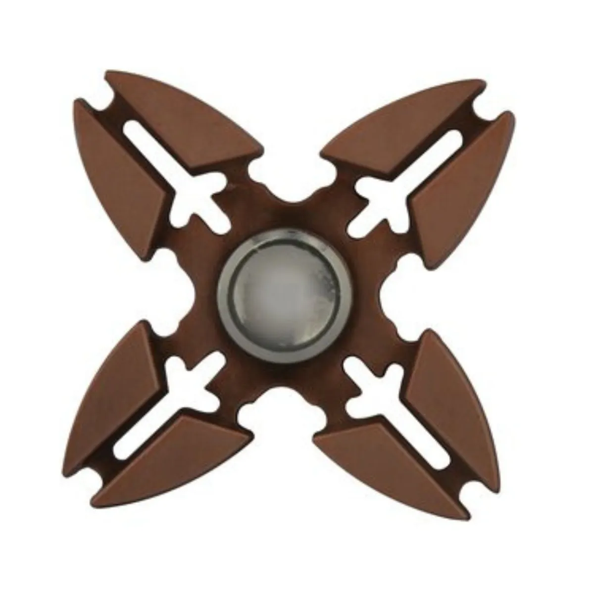 GENERICO - Spinner Hand Fidget Original Anti Estrés Shuriken Metal