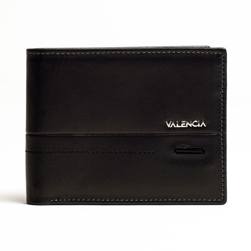 VALENCIA LEATHER - BILLETERA VALENCIA PARA VARON DE CUERO