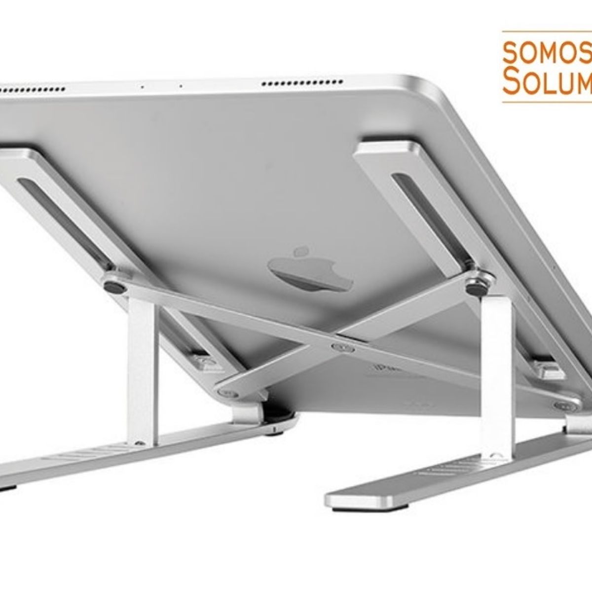 OEM - Soporte Para Laptop Y Macbook - Holder Plegable De Metal - Plateado