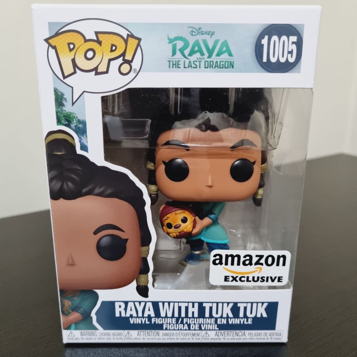 FUNKO - Funko Pop Raya y Tuk Tuk - Disney Raya y El Último Dragón