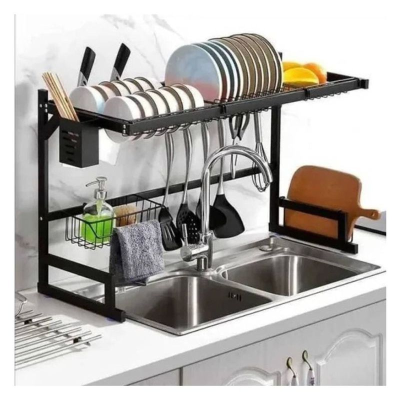 OEM - Escurridor Organizador de Platos de Cocina 85 cm