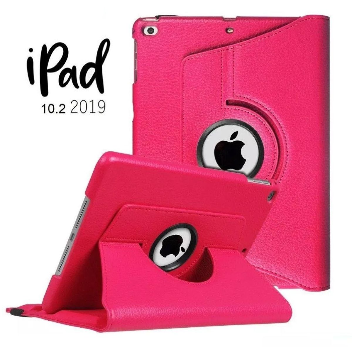 GENERICO - Funda Case Giratoria 360° Protector para iPad 10.2 7ma A2197 A2200