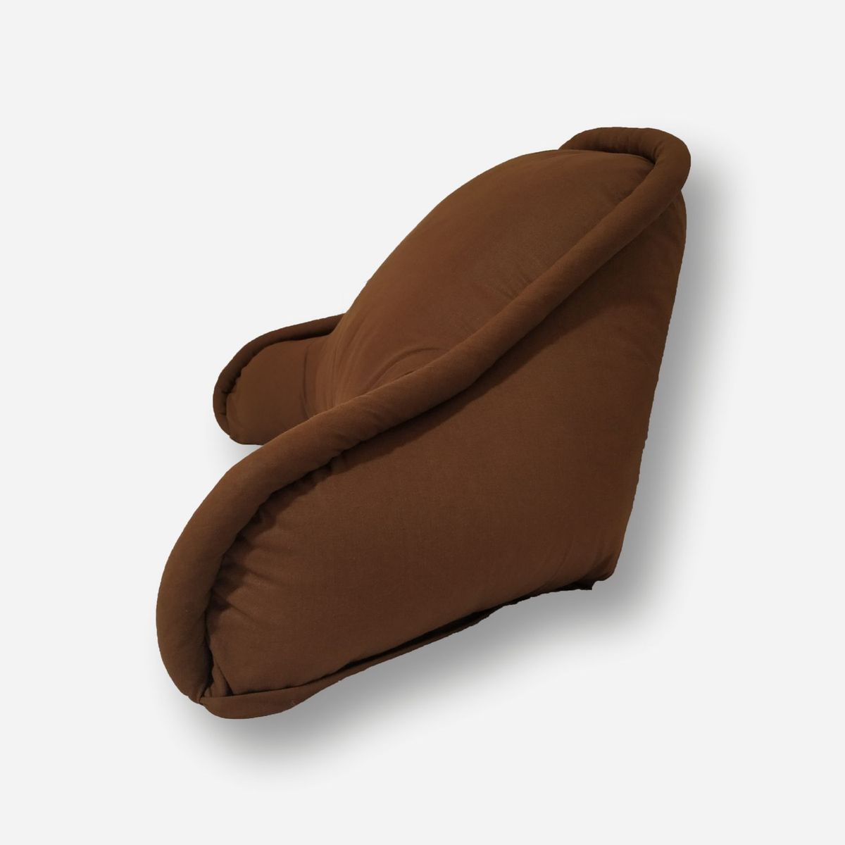 AMADEUS HOME - Cojín Anatómico o Respaldar Marrón ¡Funda con cierres