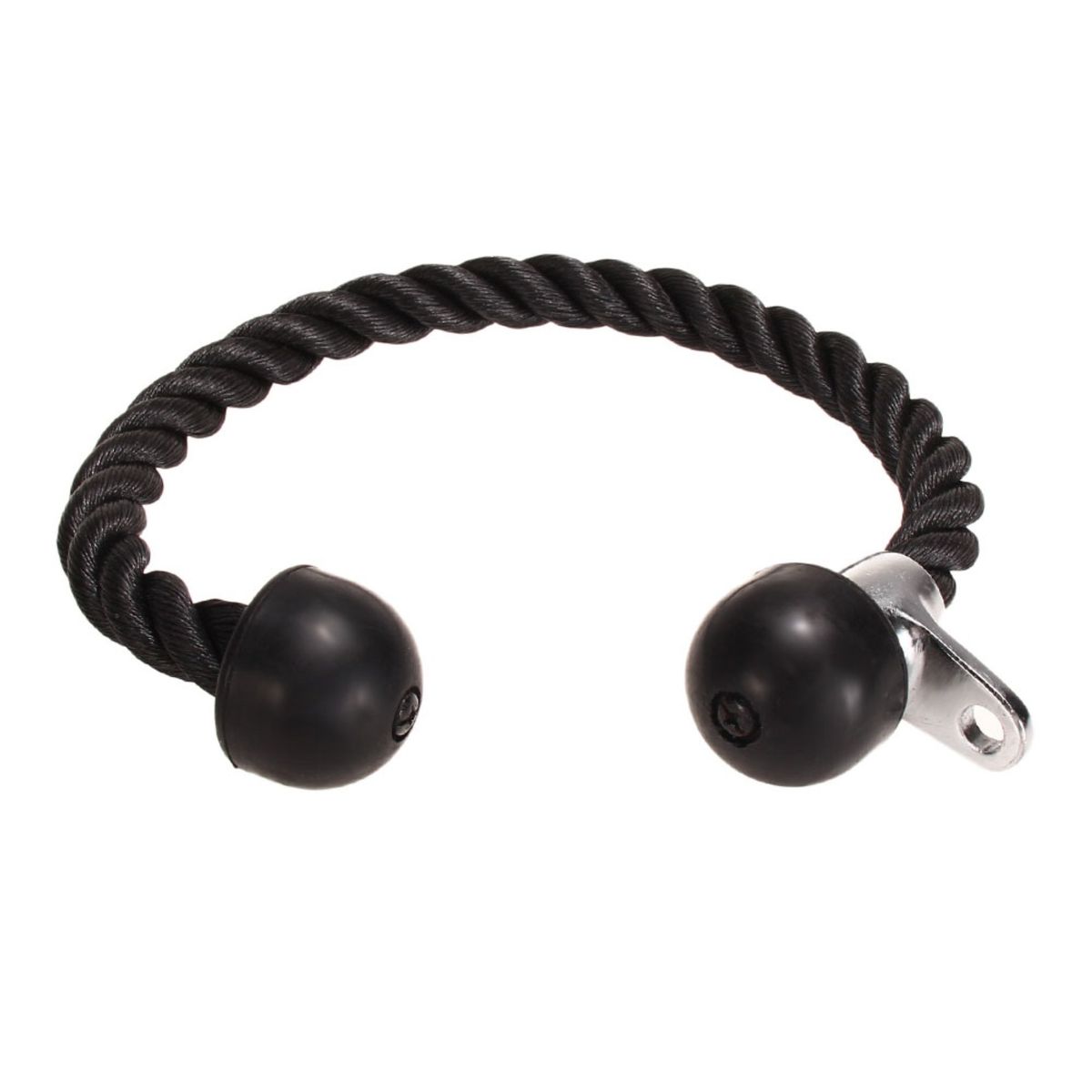 GFORCE - Soga Polea Trenzada Importada Negro Tríceps Bíceps