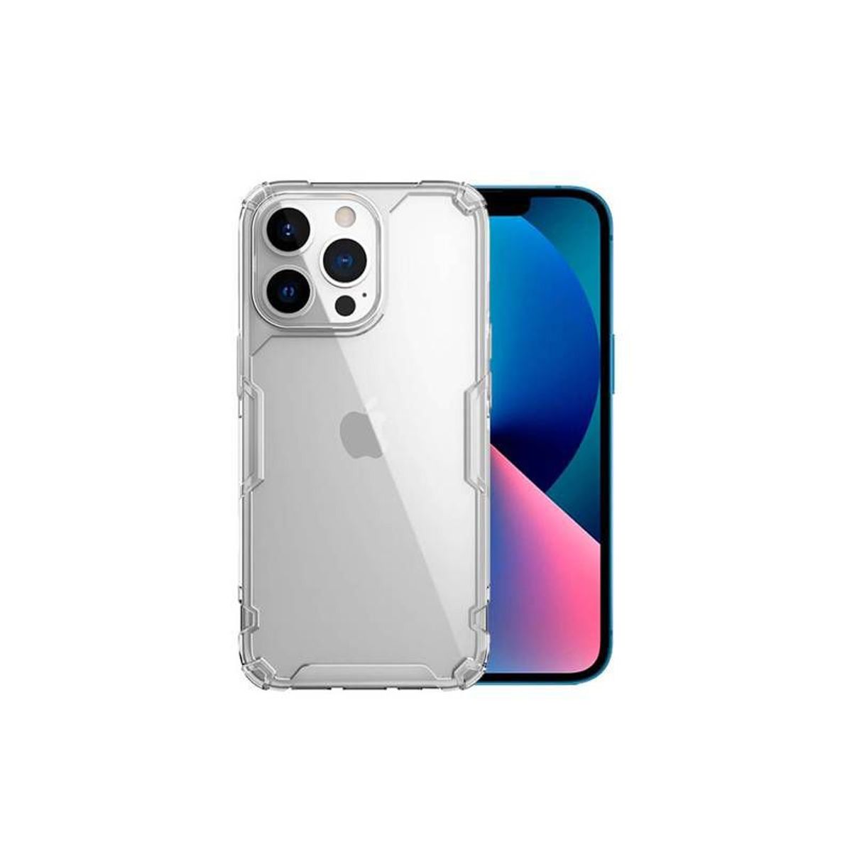 NILLKIN - Case Nillkin Nature Pro TPU Para iPhone 14 - CLEAR