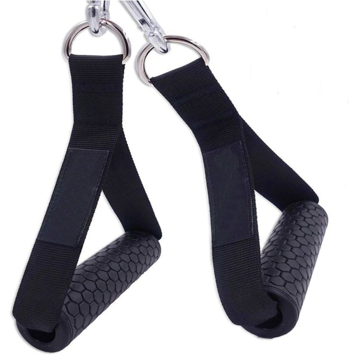 RUNNING SPORT PERU - Manubrio para Polea Bandas Ligas Gimnasio Tríceps Par