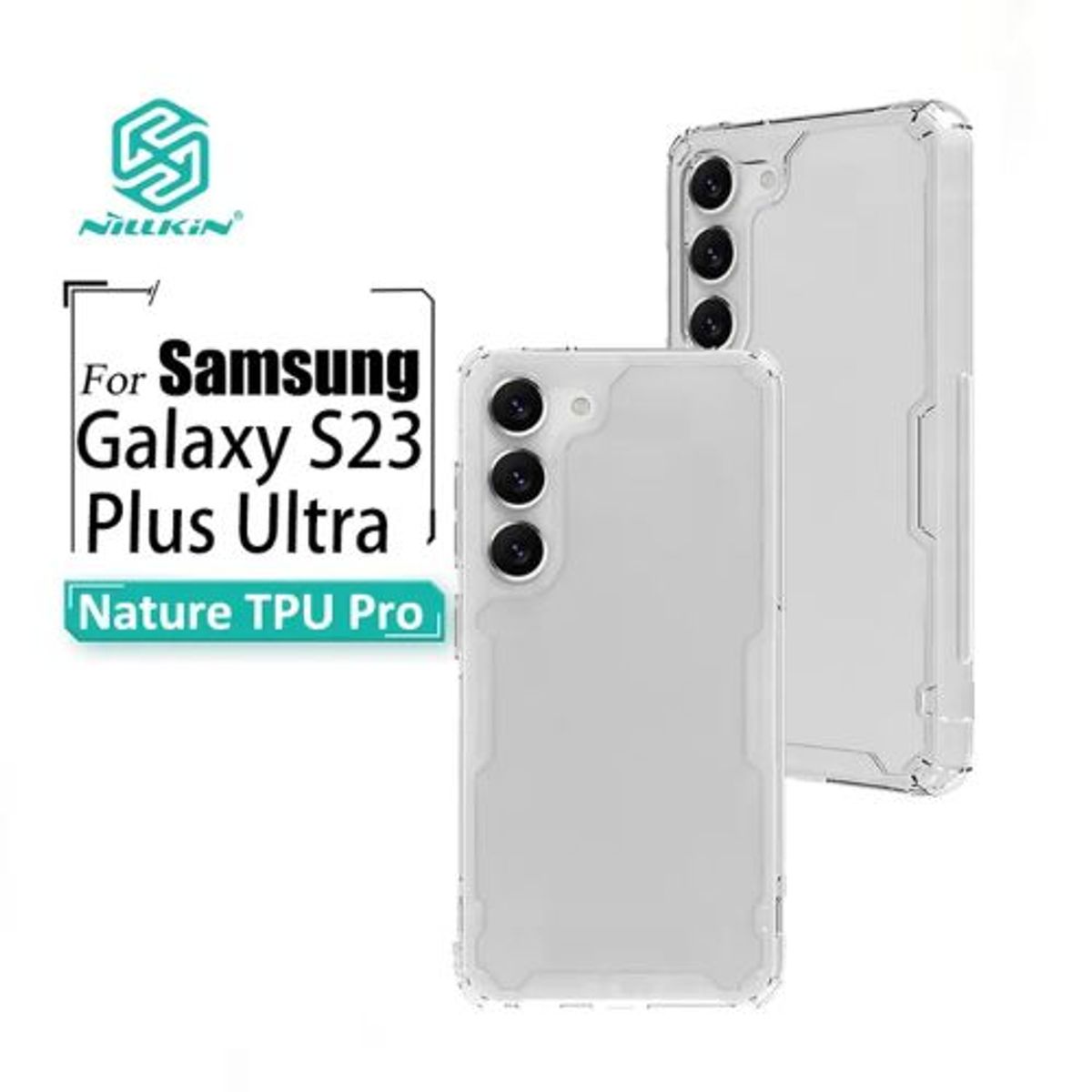 NILLKIN - Case Nillkin Nature Pro TPU Para SAMSUNG S23 PLUS - CLEAR.