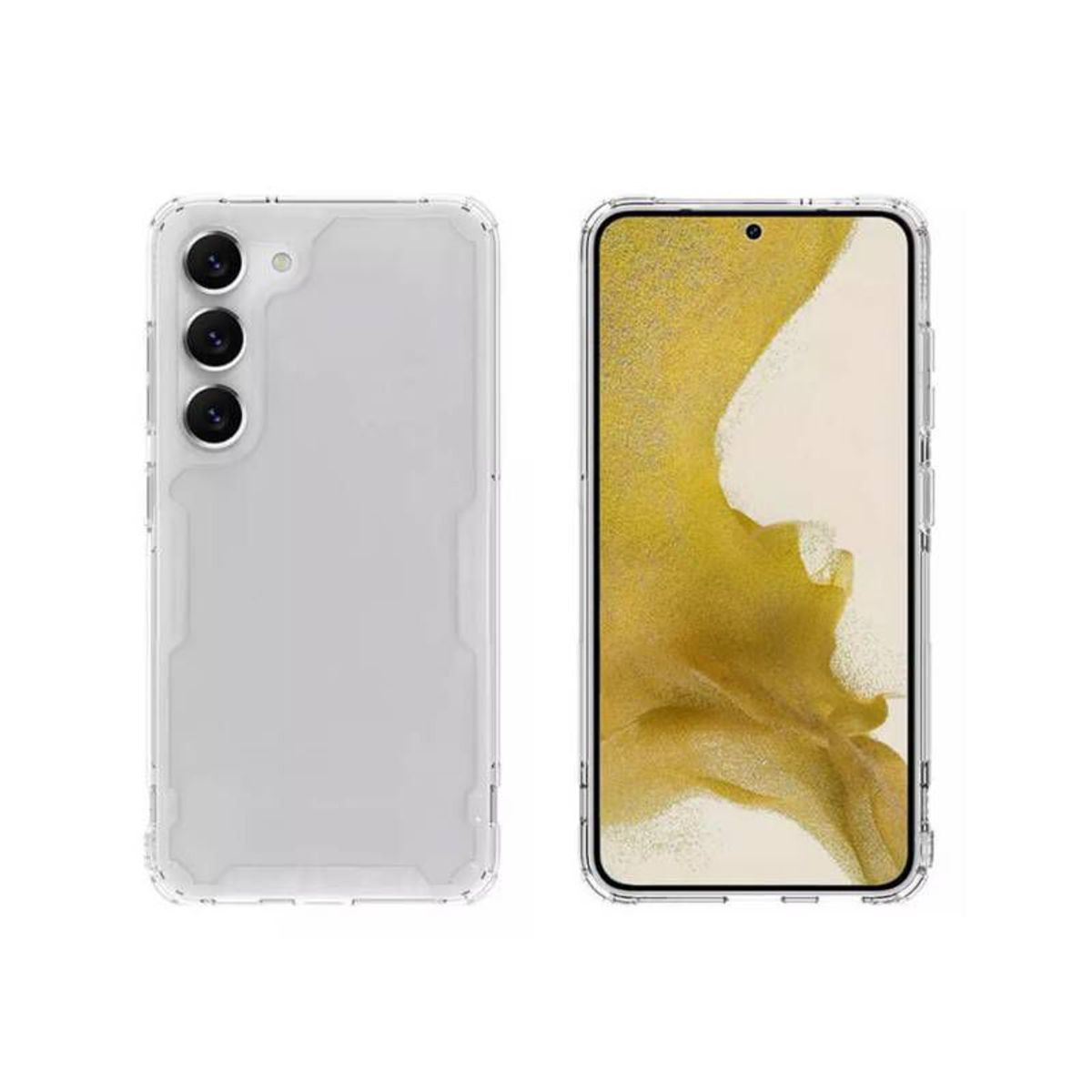 NILLKIN - Case Nillkin Nature Pro TPU Para SAMSUNG S22 PLUS - CLEAR.