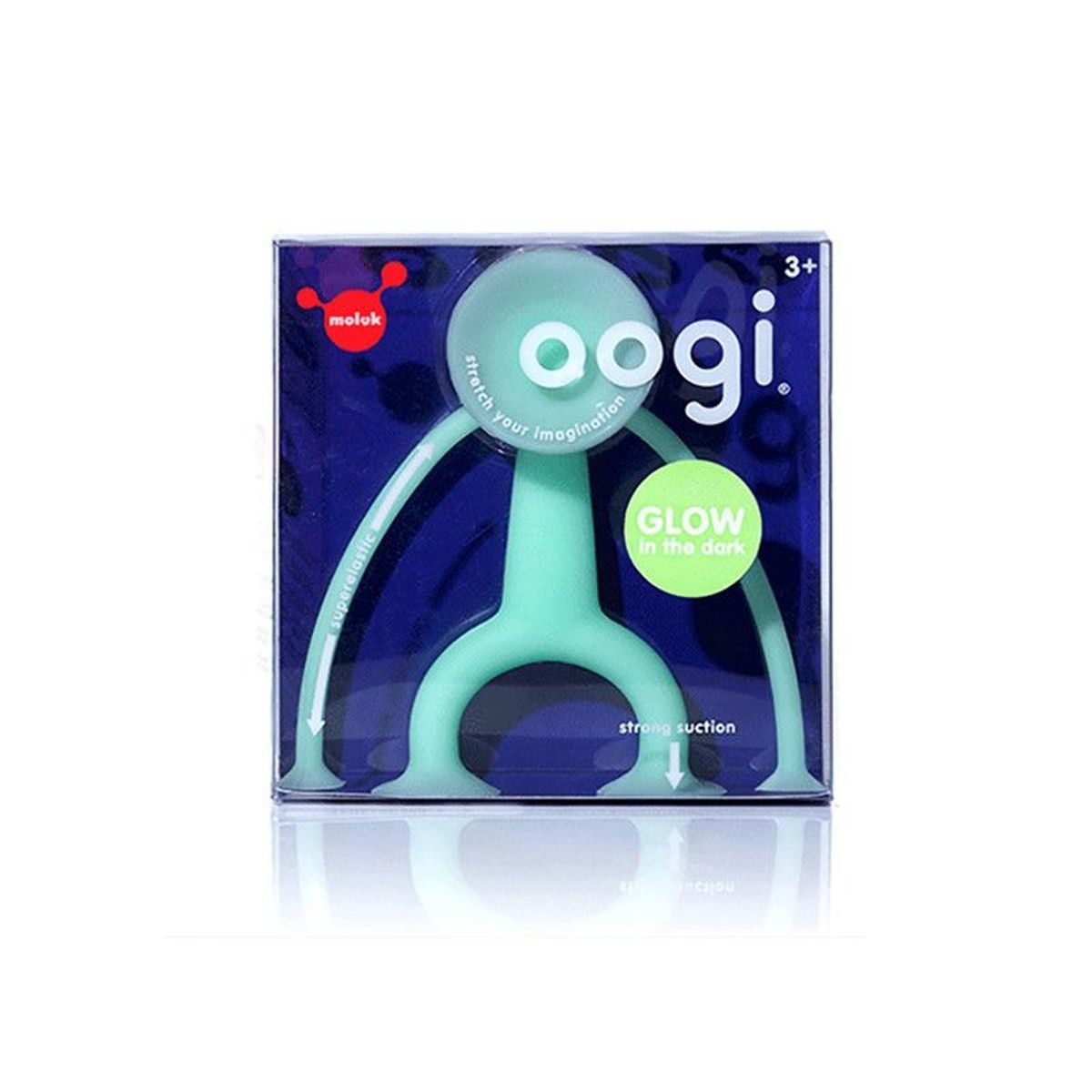 MOLUK - Juguete flexible Moluk Oogi Jr Glow