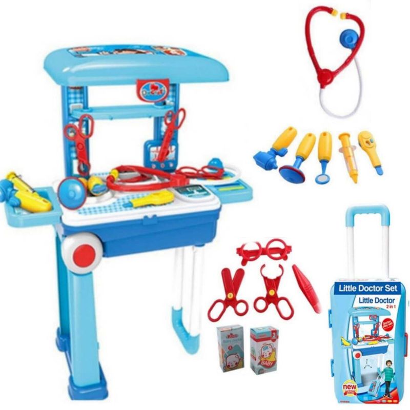 GENERICO - SET DE DOCTOR MALETA CONVERTIBLE 2 EN 1