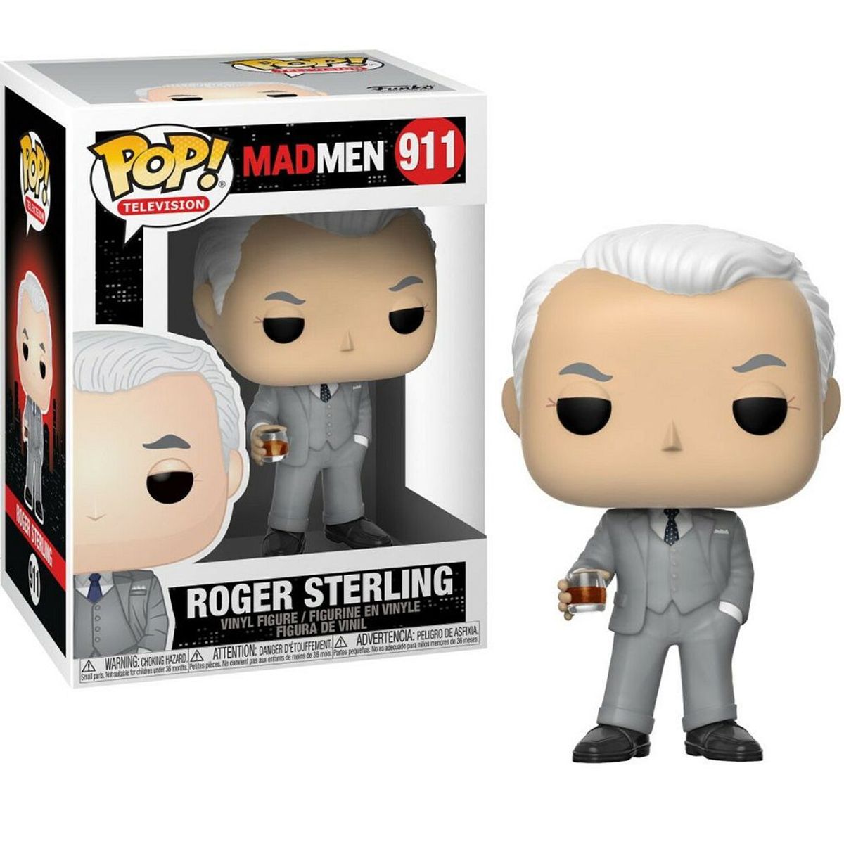 FUNKO - Funko Pop Mad Men Roger Sterling - Televisión 911