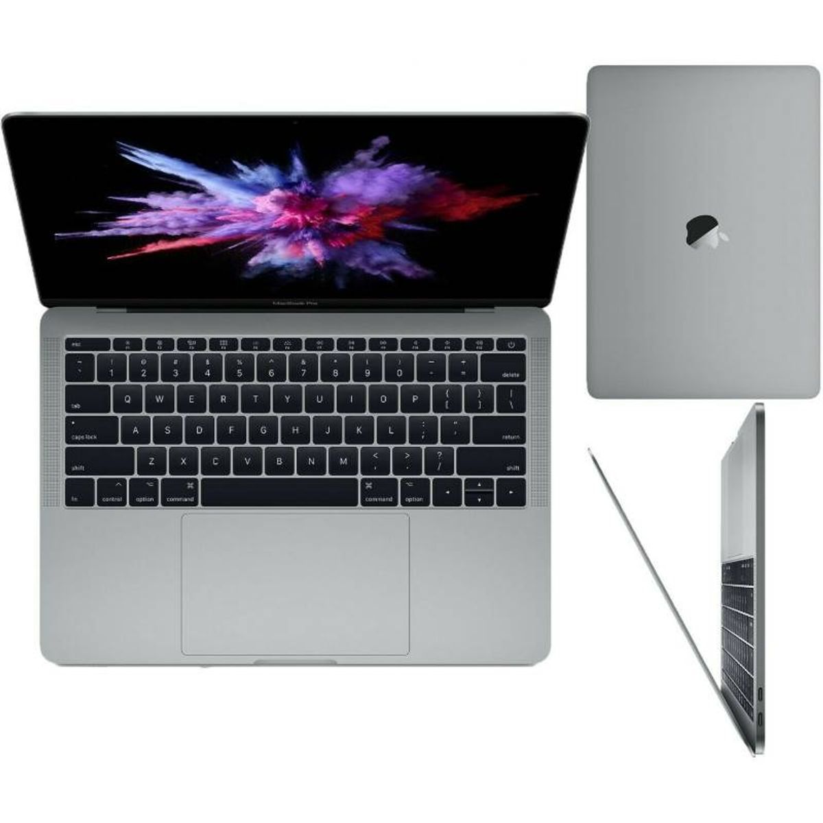 APPLE - Apple Macbook Pro 13 2017 A1708 512GB SSD 16GB RAM I5 Gris Reacondicionado