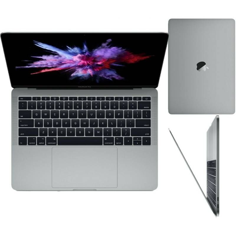 APPLE - Apple Macbook Pro 13 2017 A1708 512GB SSD 16GB RAM I5 Gris Reacondicionado