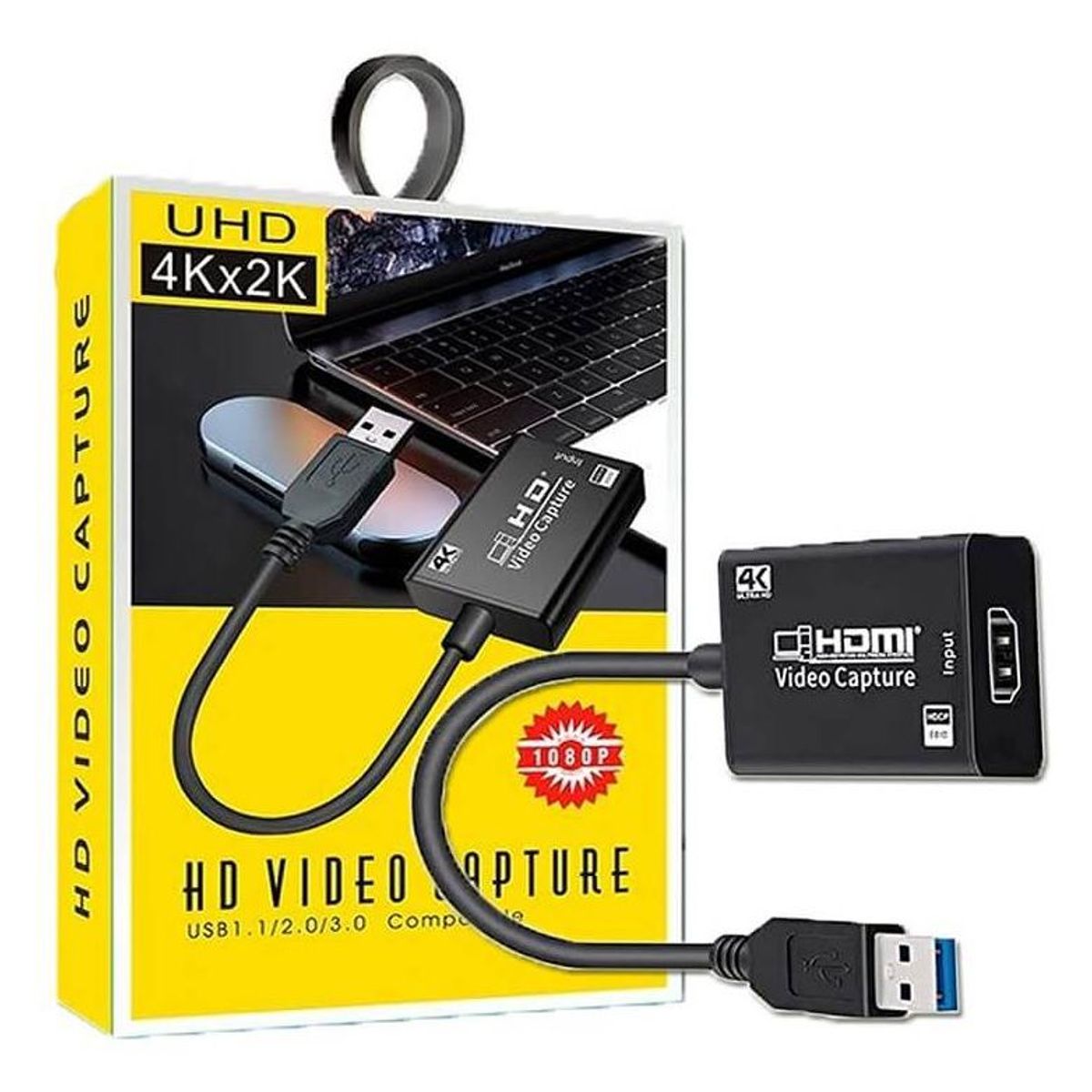 SEISA - Capturadora De Video Usb 3.0 - Hdmi 4k 2k Y Fullhd - Seisa