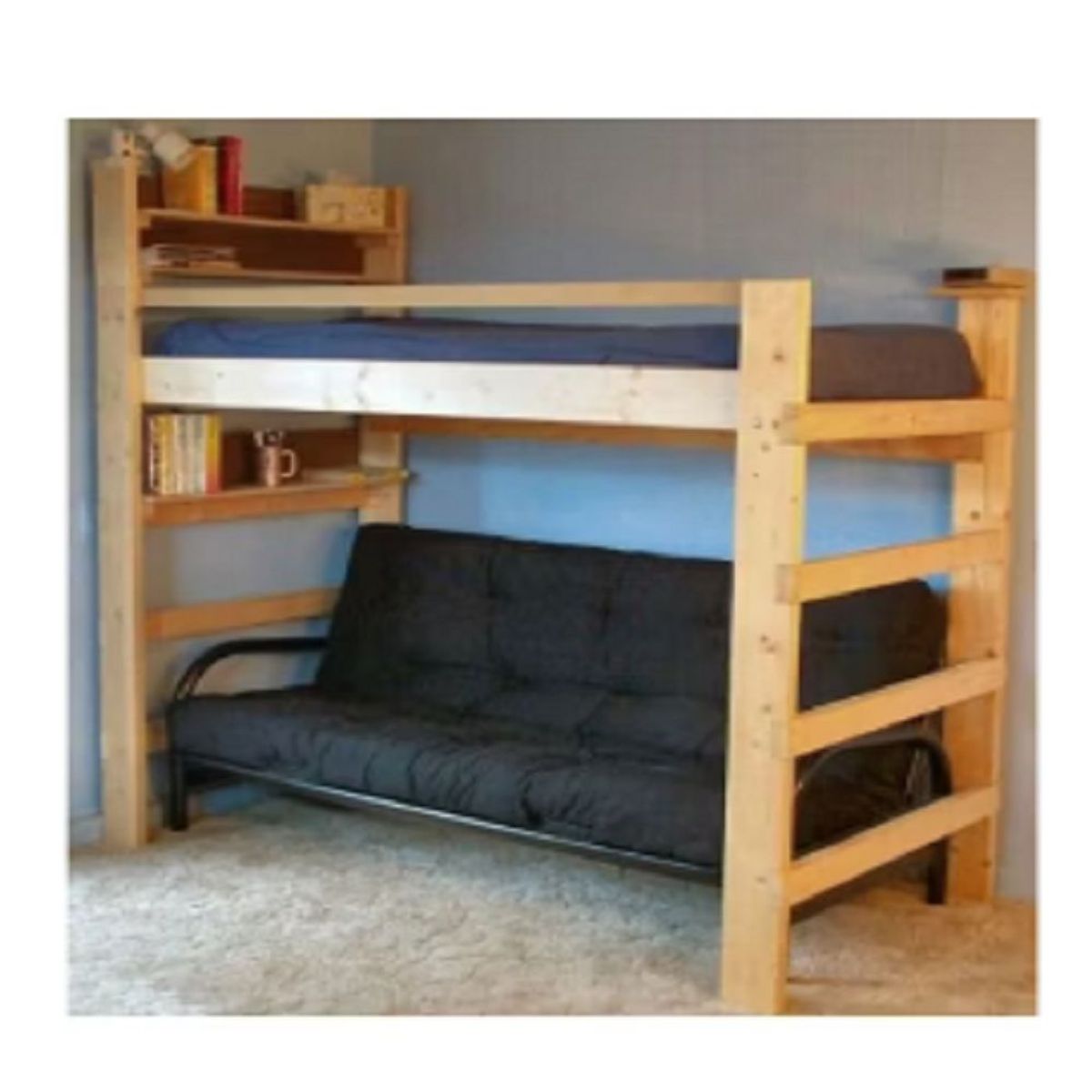 DMUEBLES - DM Camarote Confort Lucca + Sofa Cama 1.5 Plazas