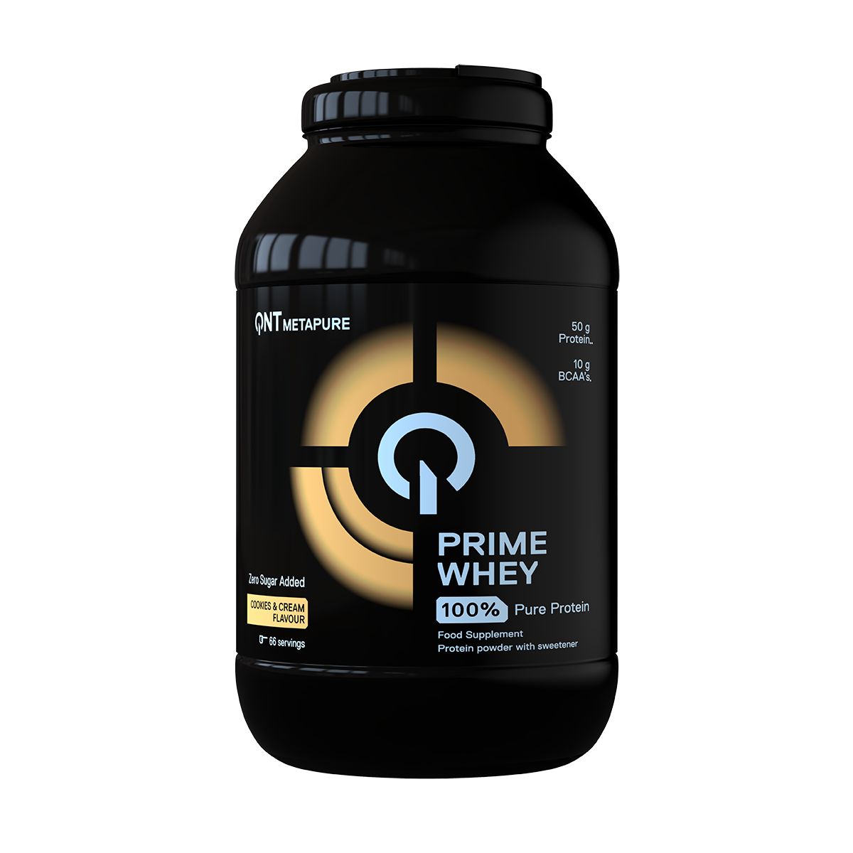 QNT - Proteína Prime Whey 4.4 Lb Cookies & Cream QNT