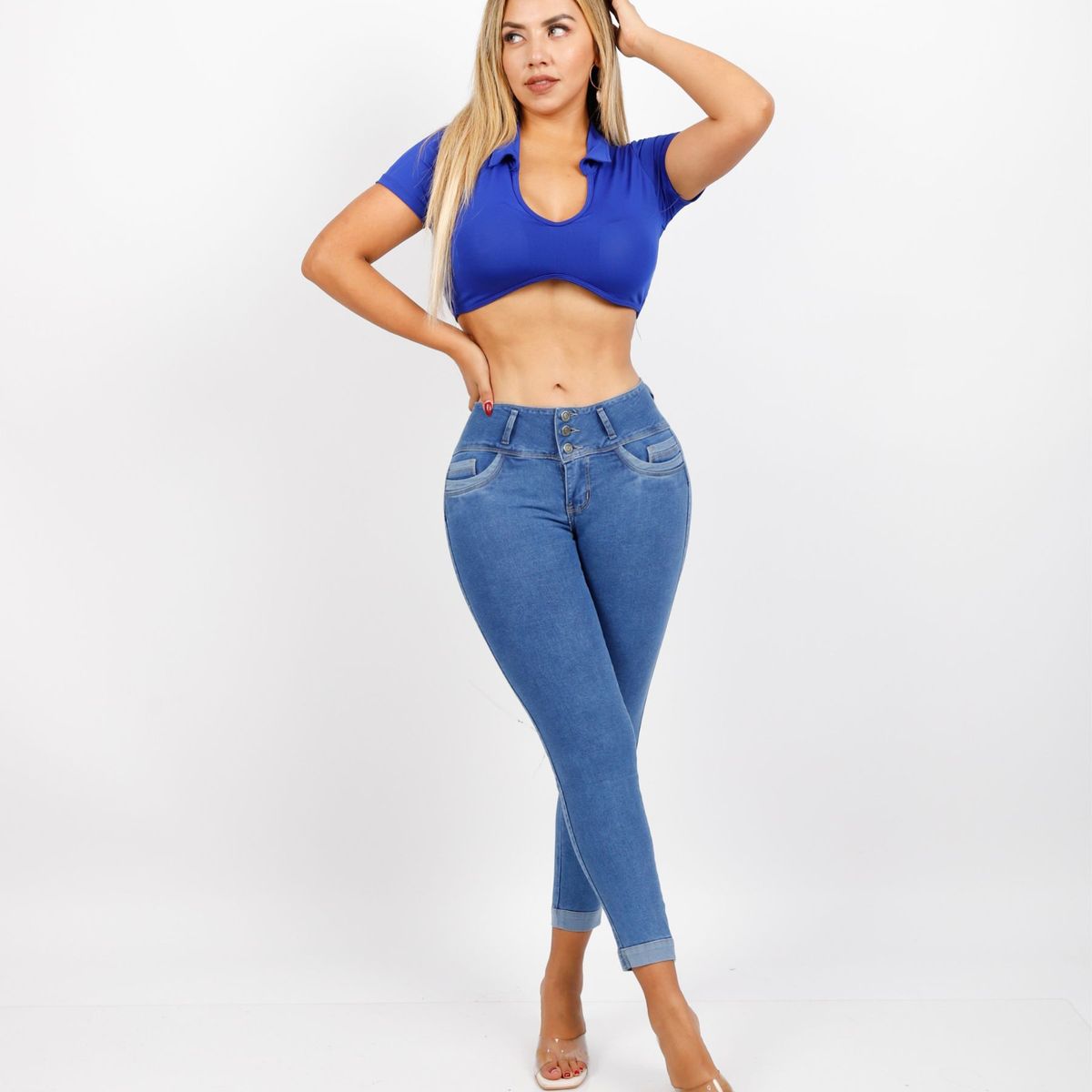 BENCUS JEANS - Pantalón Jeans Stretch Mujer Gaby
