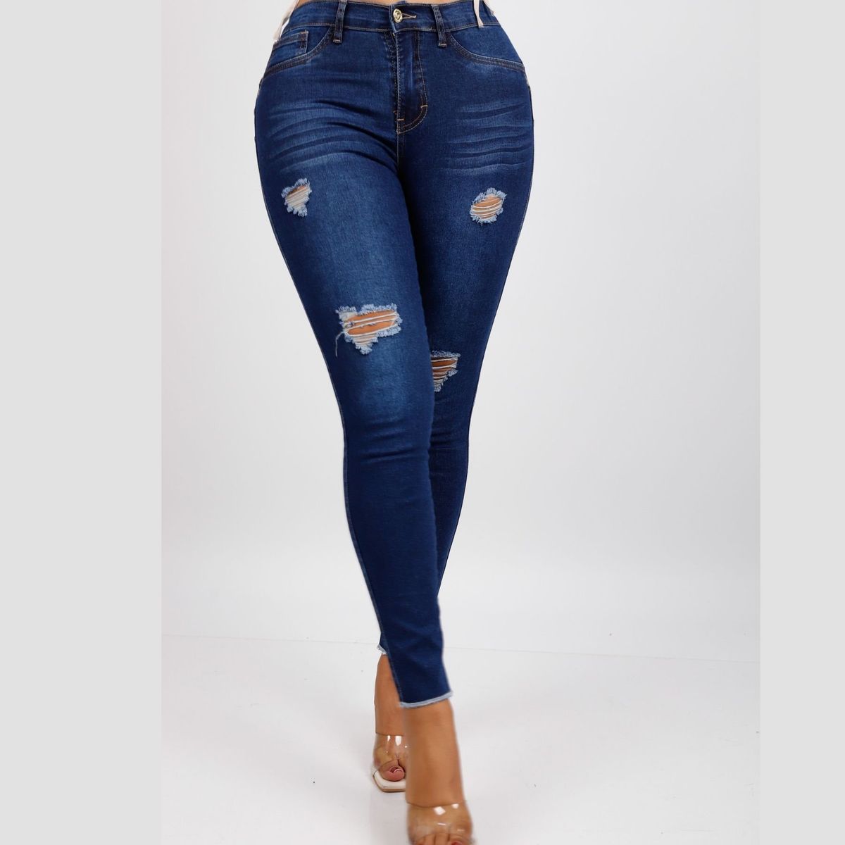 BENCUS JEANS - Pantalón Classy Rasgado Skinny Jeans