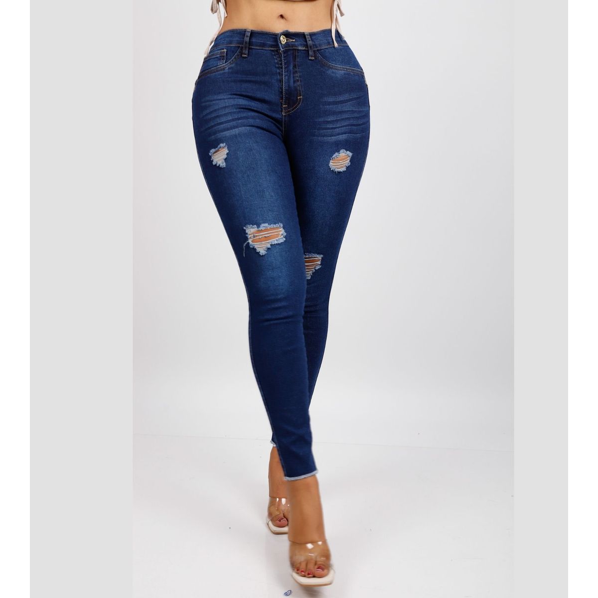 BENCUS JEANS - Pantalón Classy Rasgado Skinny Jeans