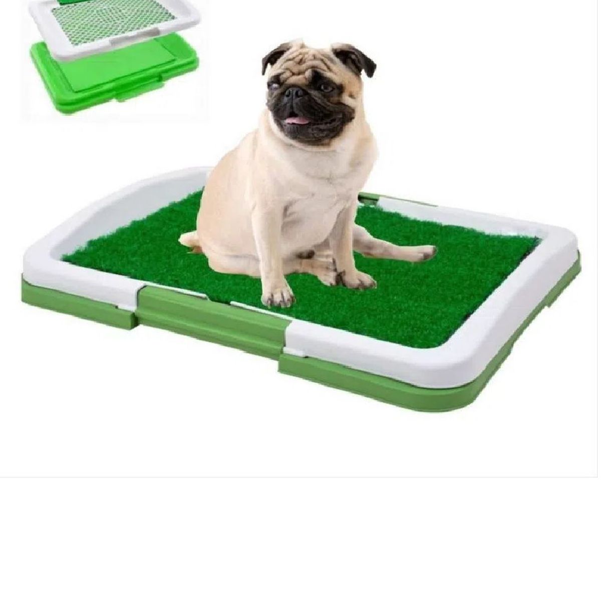 GENERICO - Baño Ecologico Puppy Potty Portátil Con Cesped Para Perros