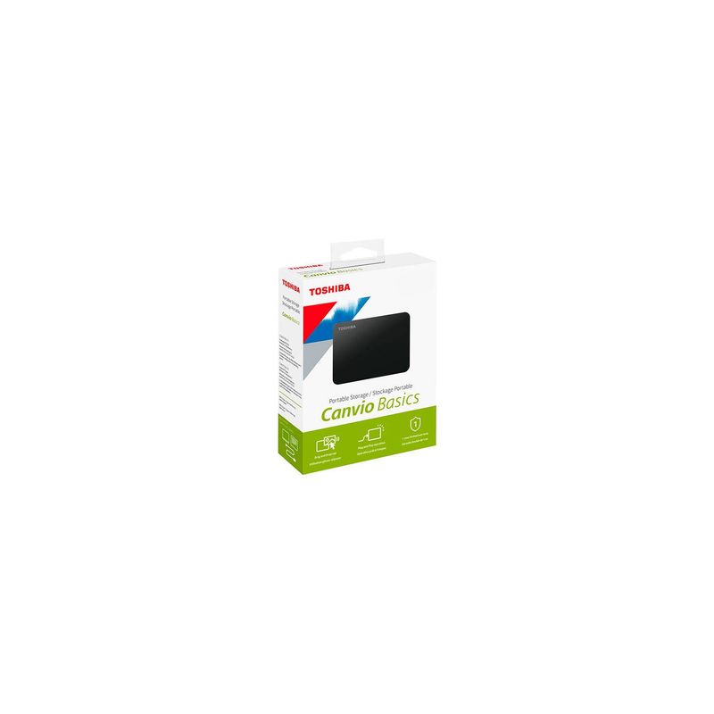 TOSHIBA - DISCO DURO TOSHIBA 1TB EXTERNO CANVIO BASIC 3.0