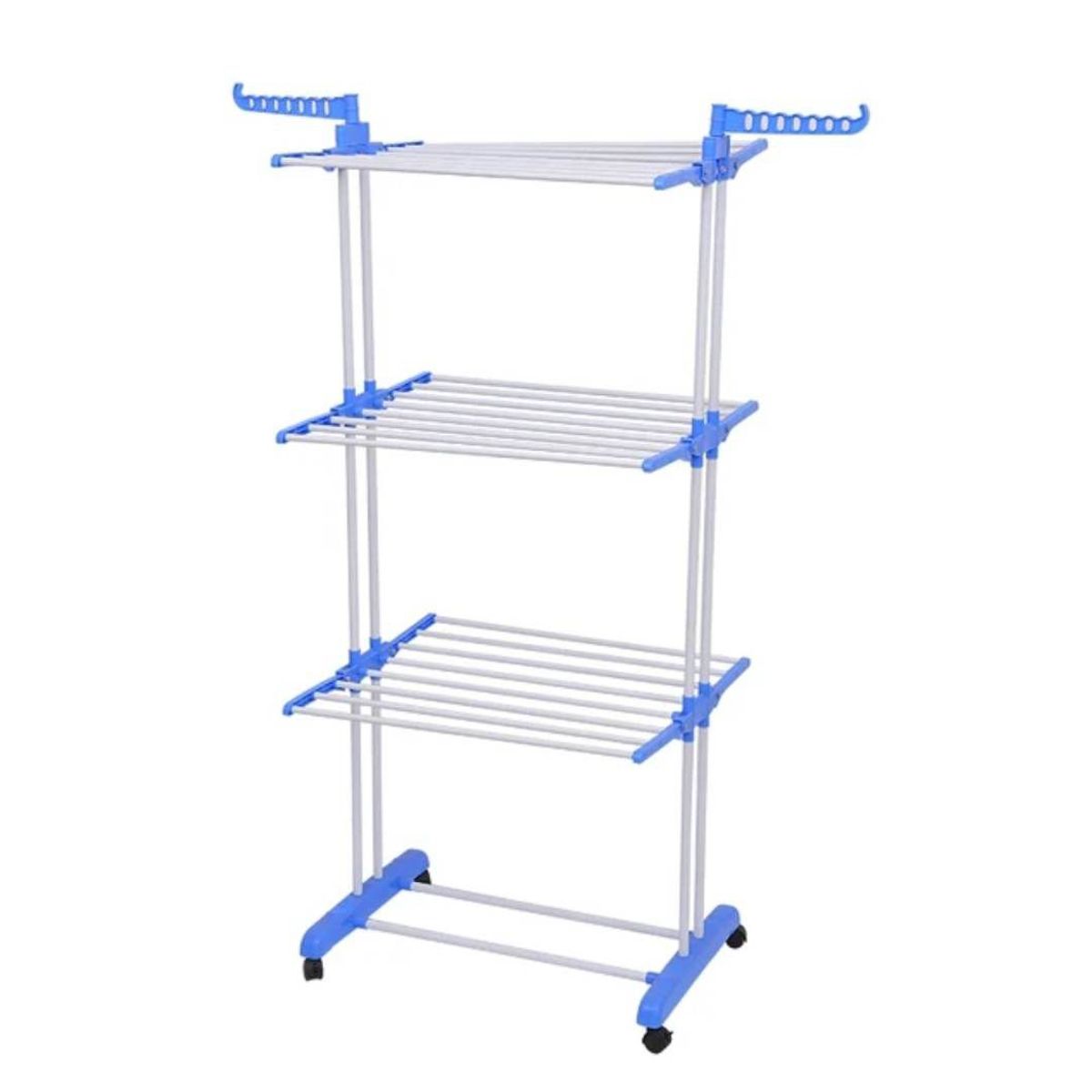 GENERICO - Tendedero Organizador Plegable de 3 pisos Tendal para Ropa