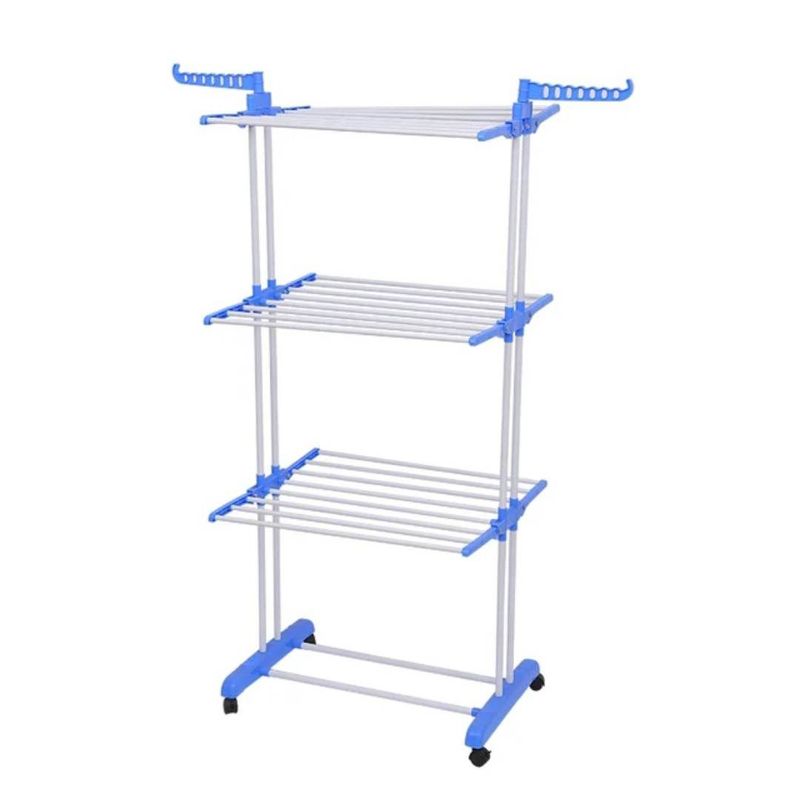 GENERICO - Tendedero Organizador Plegable de 3 pisos Tendal para Ropa