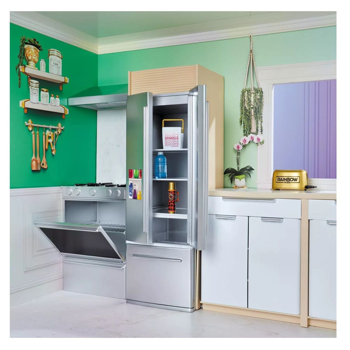 RAINBOW HIGH - Casa de MuÃ±ecas Rainbow High 50 Accesorios