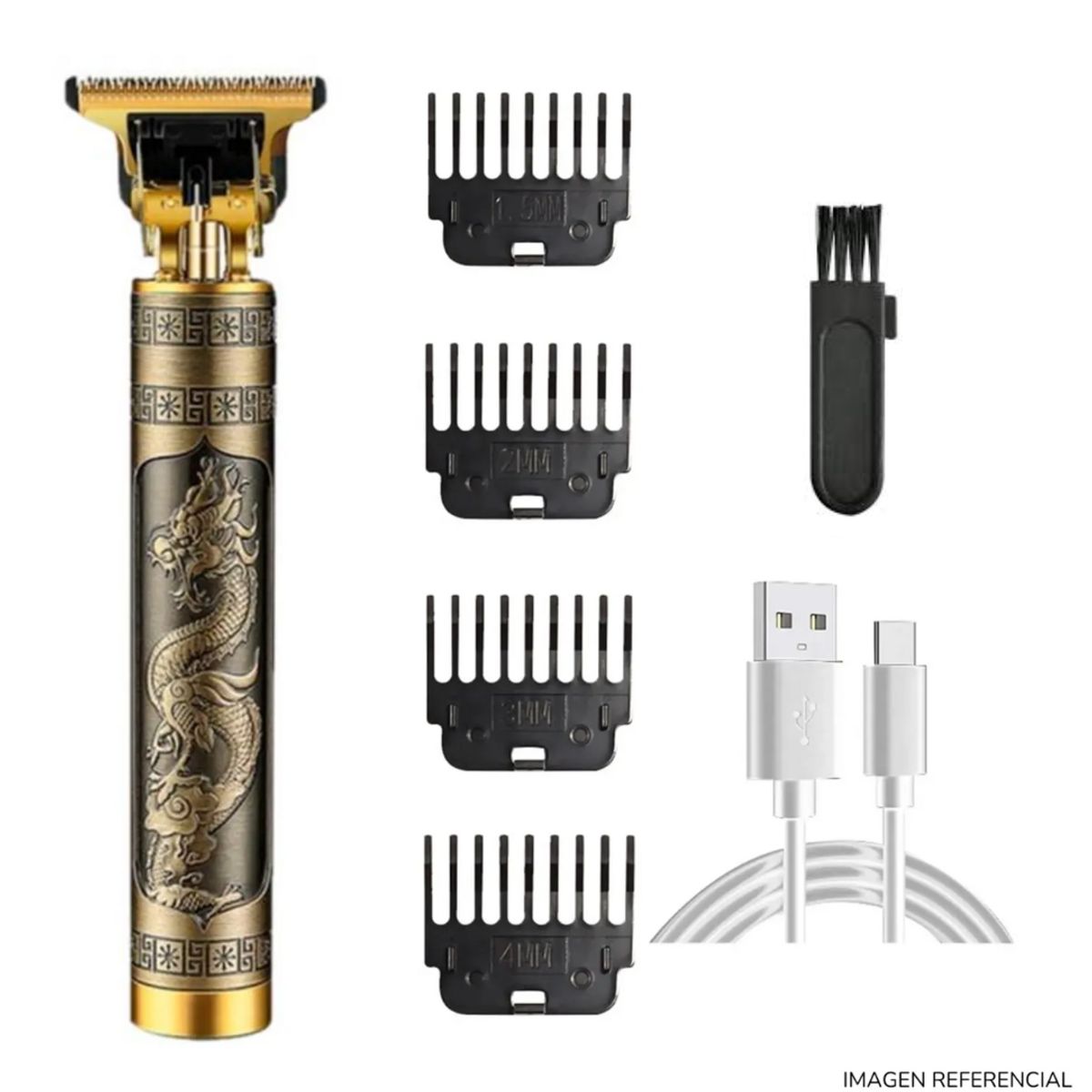 INSPIRA MARKET - Mini Afeitadora maquina de afeitar eléctrica para hombre portatil USB