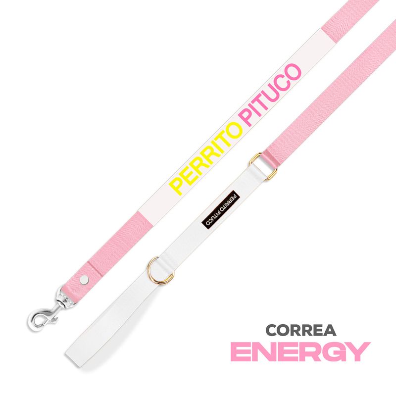 PERRITO PITUCO - CORREA PERRITO PITUCO ENERGY PINK TALLA ST
