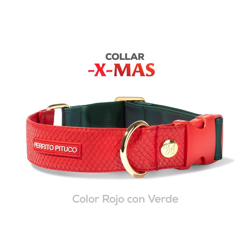 PERRITO PITUCO - COLLAR PERRITO PITUCO XMAS TALLA L