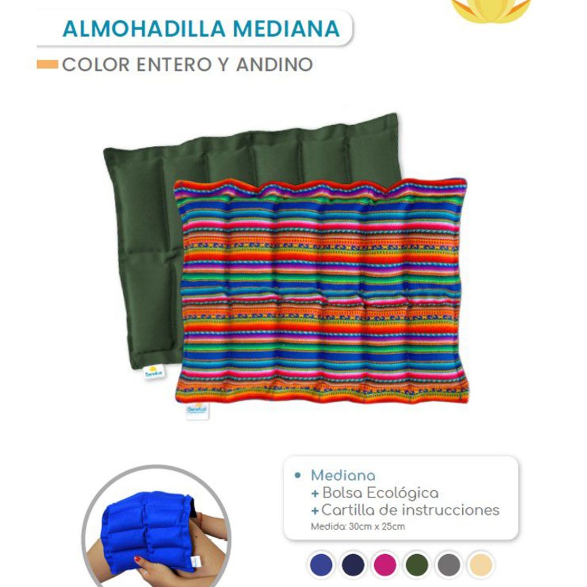 GENERICO - Compresas de Semillas - Dorsal