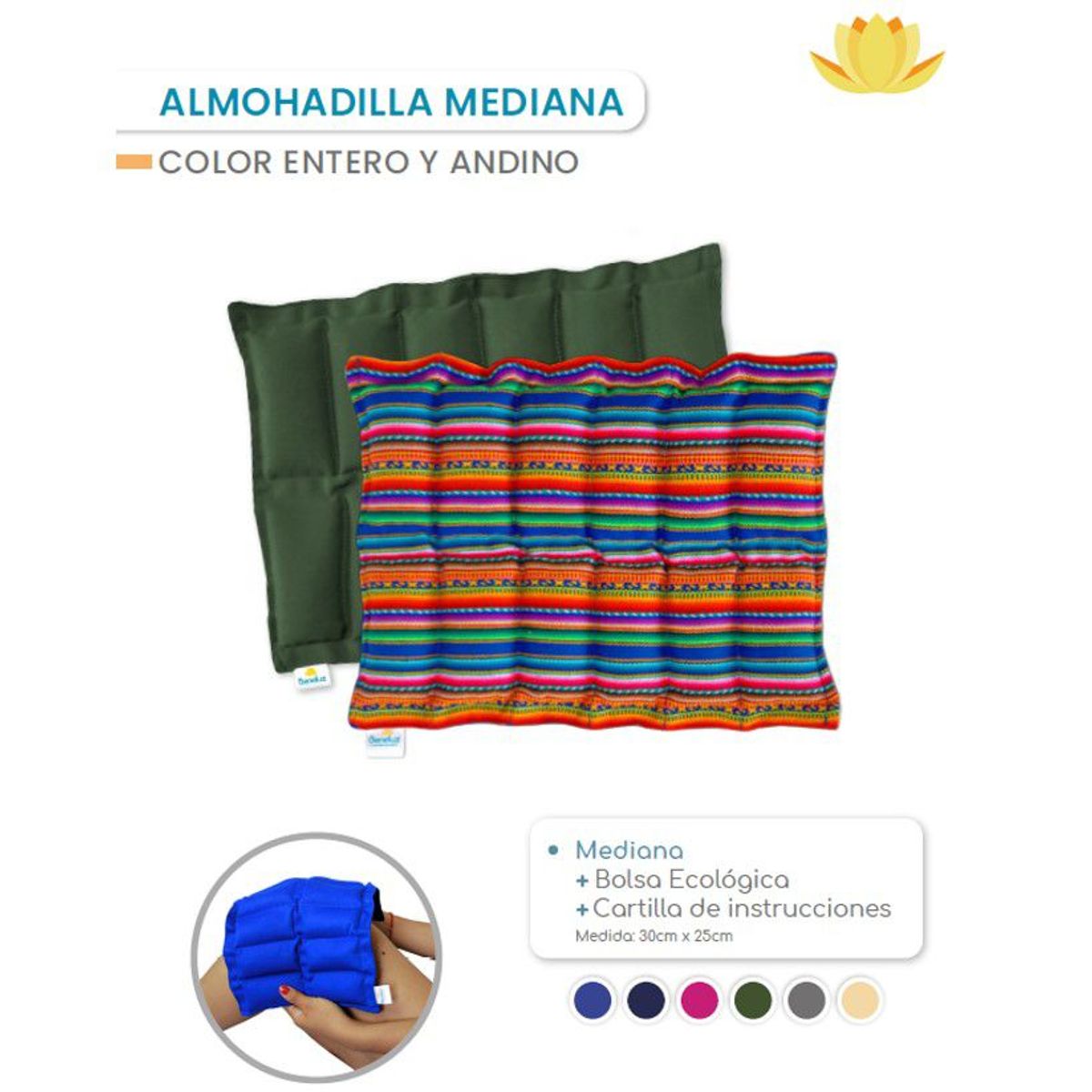 GENERICO - Compresas de Semillas - Dorsal