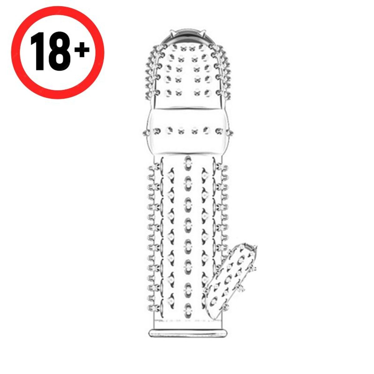 GENERICO - Funda Extensora Pene Hombres - Juguetes Sexuales Parejas - B