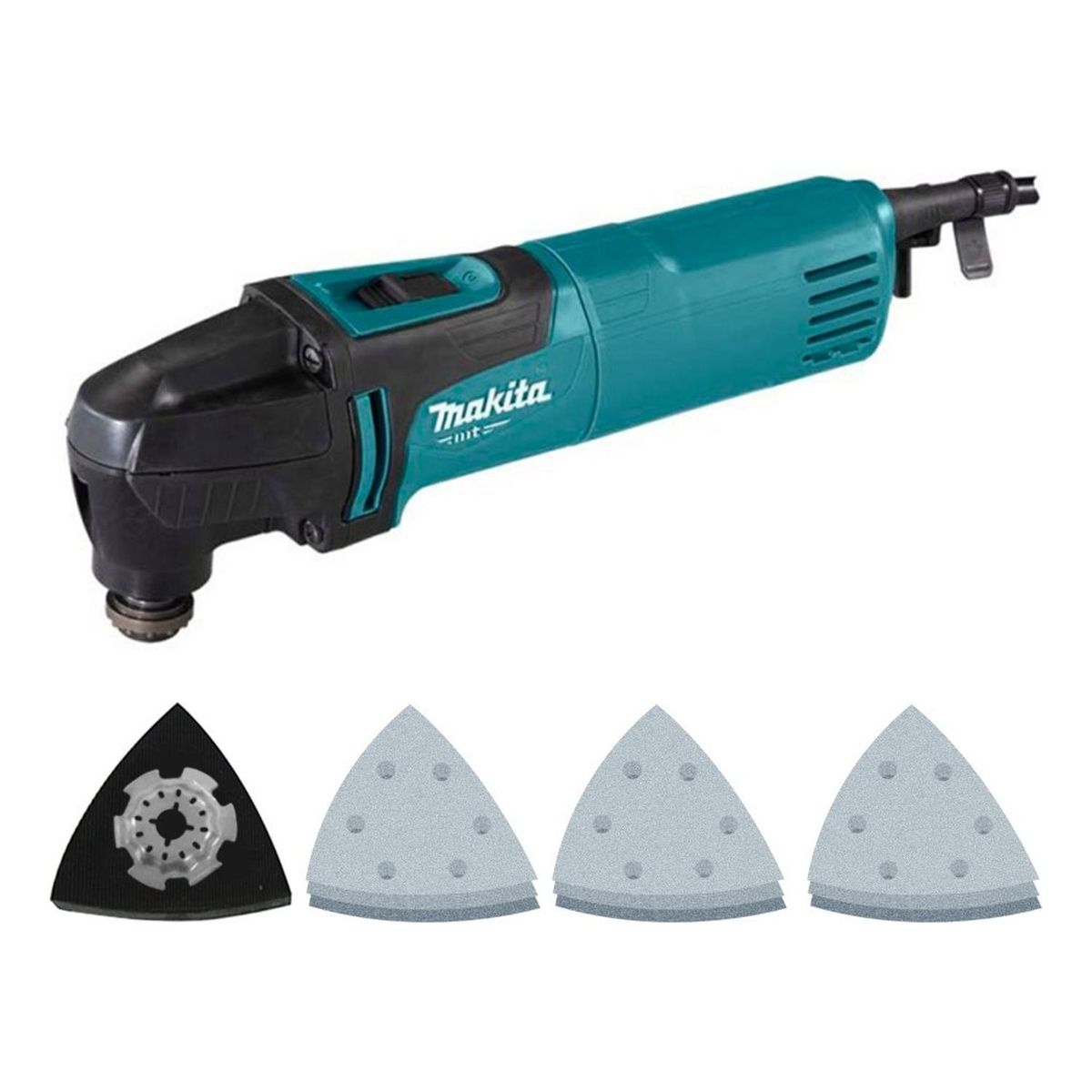 MAKITA - Multitool Oscilante Makita MT M9800BX1 200W 22000 OPM Accesorios