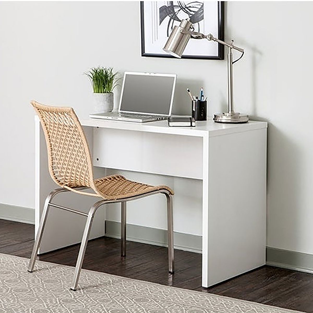 VILLA HOGAR - Escritorio Meilin blanco