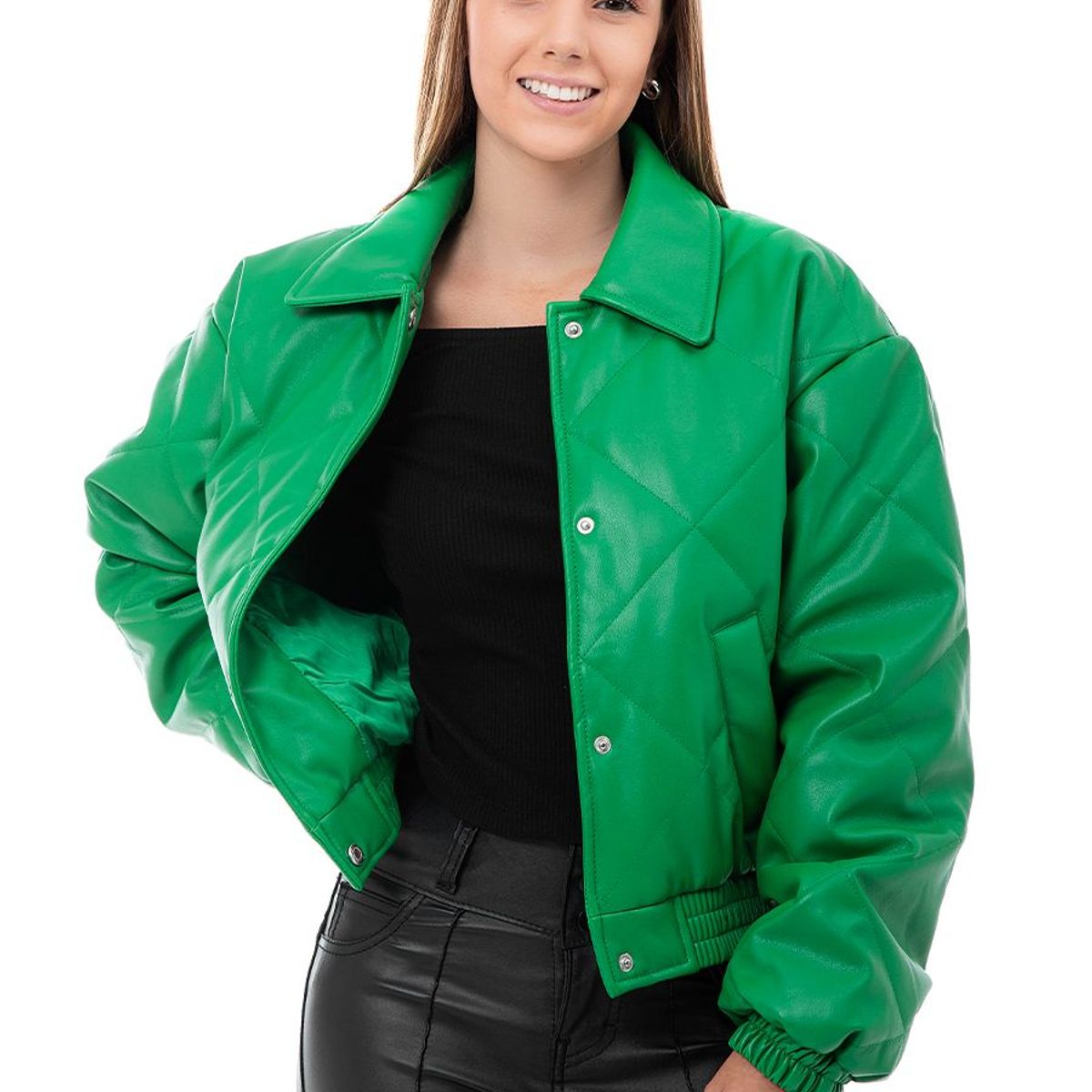 SQUEEZE - Casaca Cuerina Mijayl Hombre