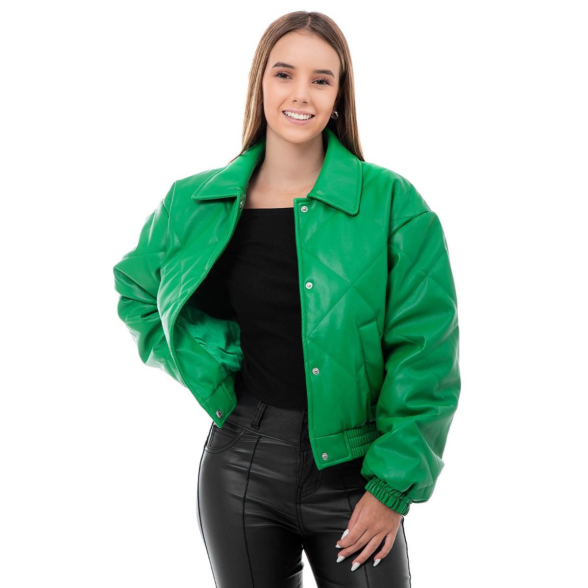 SQUEEZE - Casaca Cuerina Mijayl Hombre