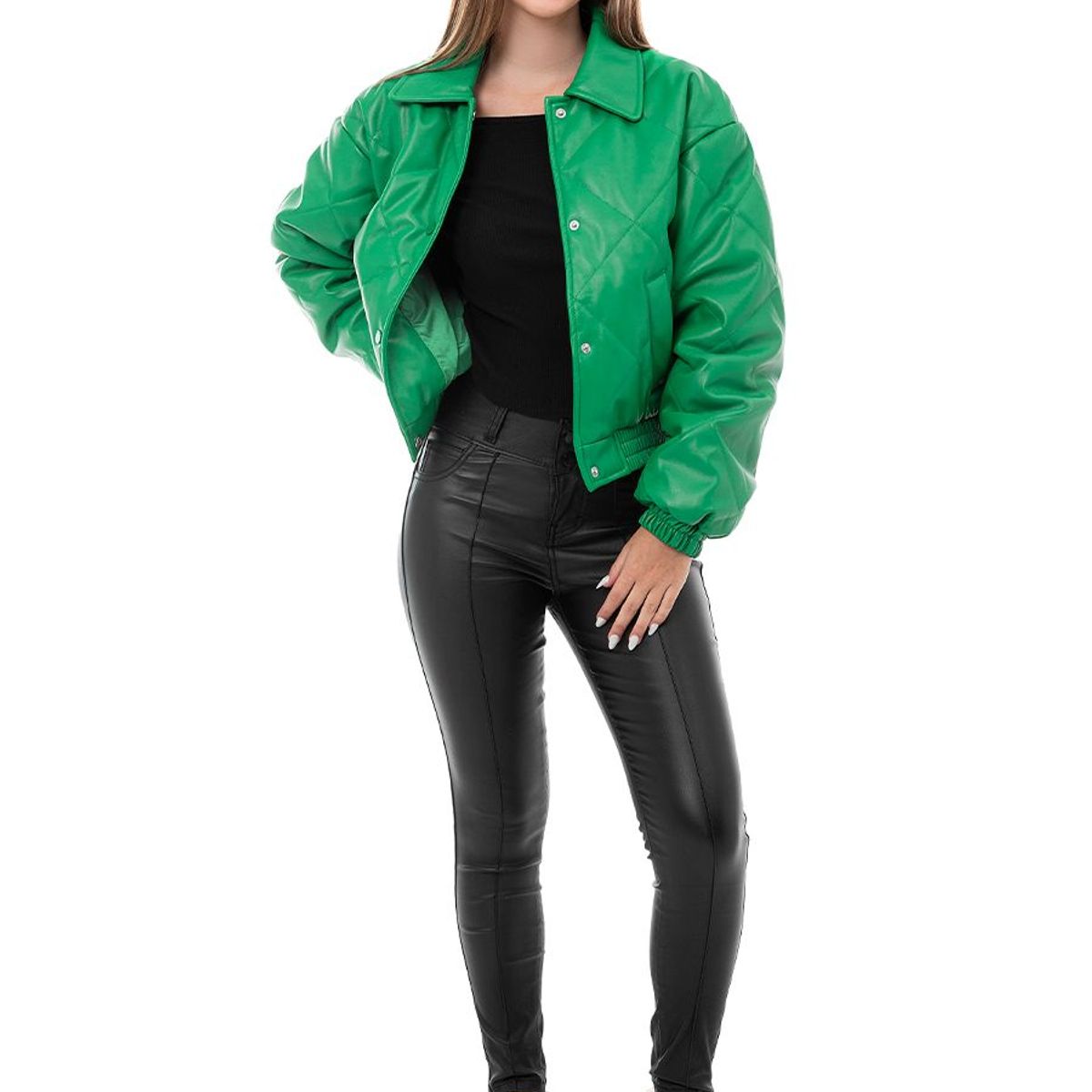 SQUEEZE - Casaca Cuerina Mijayl Hombre